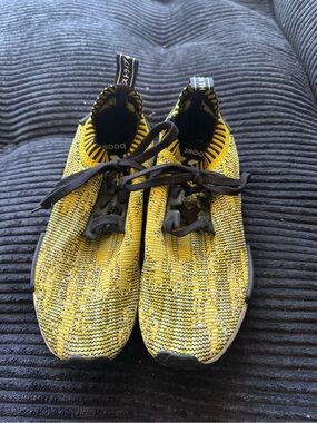 Men’s Adidas NMD_R1 PK "Gold" (S42131) size 8.5 new w/out box